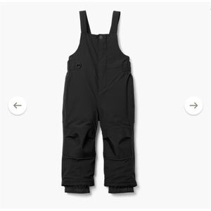 REI Timber Mountain Toddler Overalls in Black